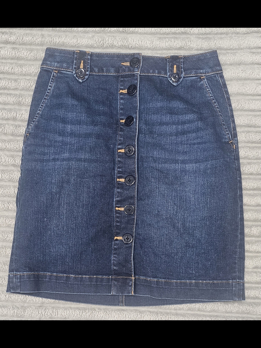 Talbots Denim Skirt Size 2